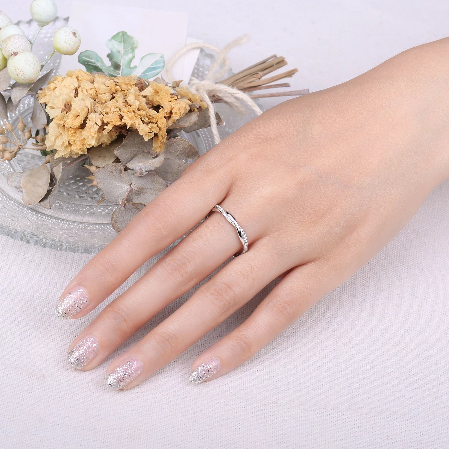 Anel infinito Love Rope