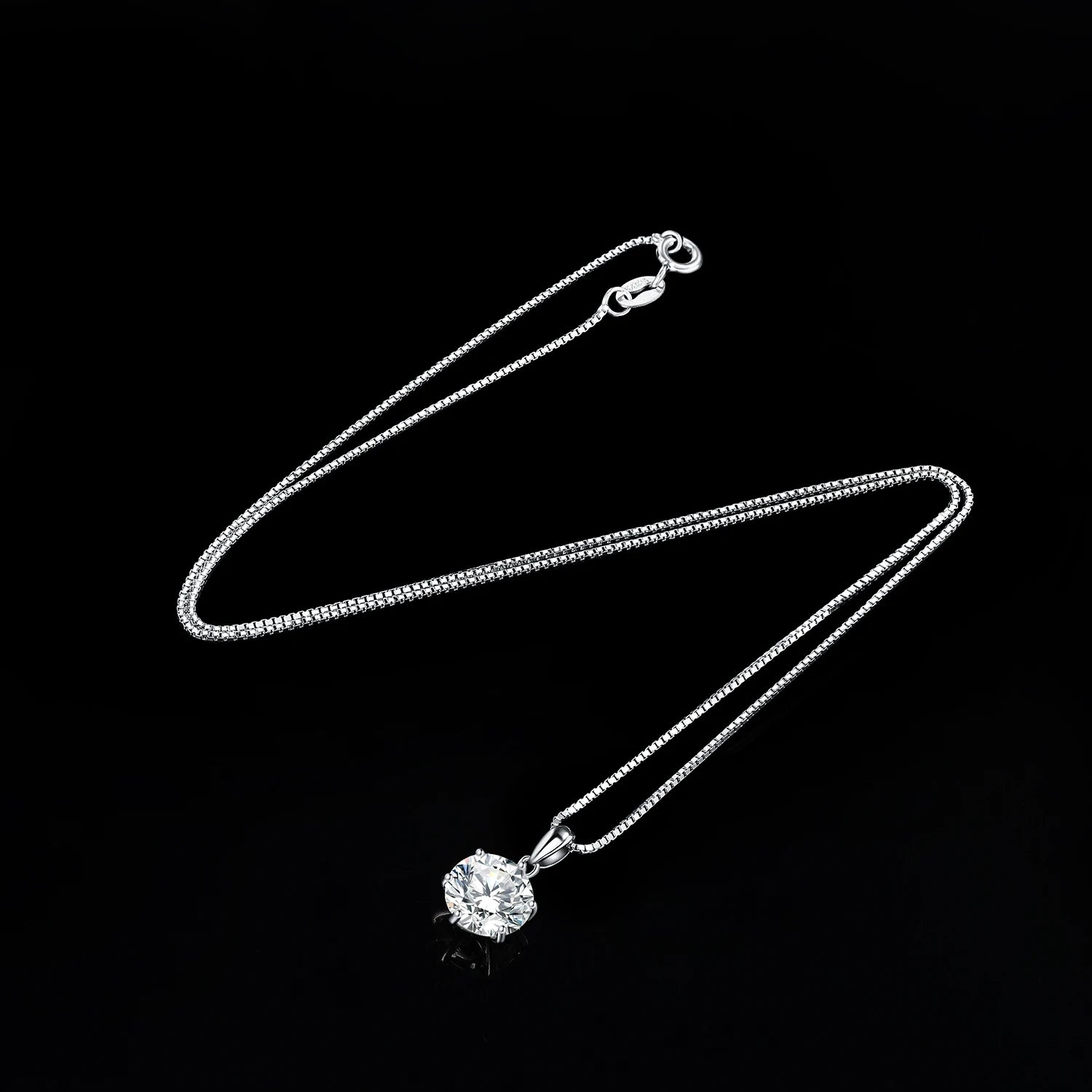 Pingente de Moissanite